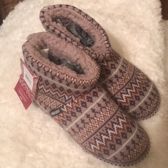 NWT MUK LUKS Slippers XL - Picture 1 of 6